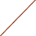 Bransoletka tenisowa z rubinami z żółtego złota 4,89ct