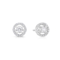 Kolczyki z diamentami z białego złota 0,64ct