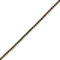 1)	Bransoletka tenisowa złota z czarnymi diamentami 5,70ct 585